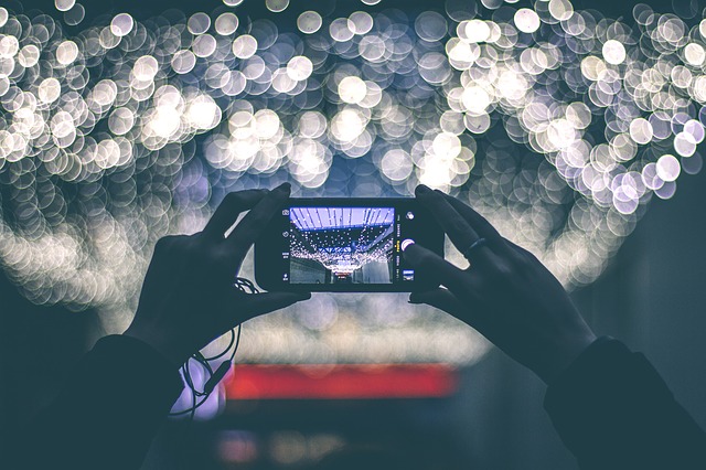 fotografování mobilem